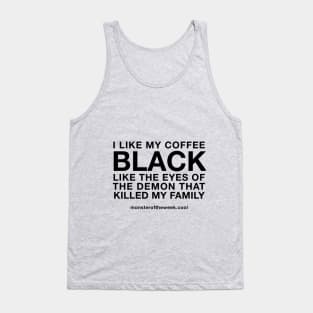 Demon-Black Coffee Tank Top